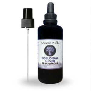 Ancient Purity Colloidal Silver - 100ml Dropper & Spray