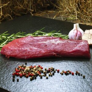 Locally Sourced Wild Venison Fillet Steaks x 2 (400g - 500g Per Pack)